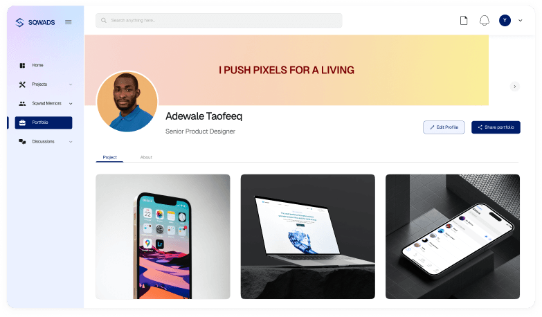Portfolio Screenshot 1